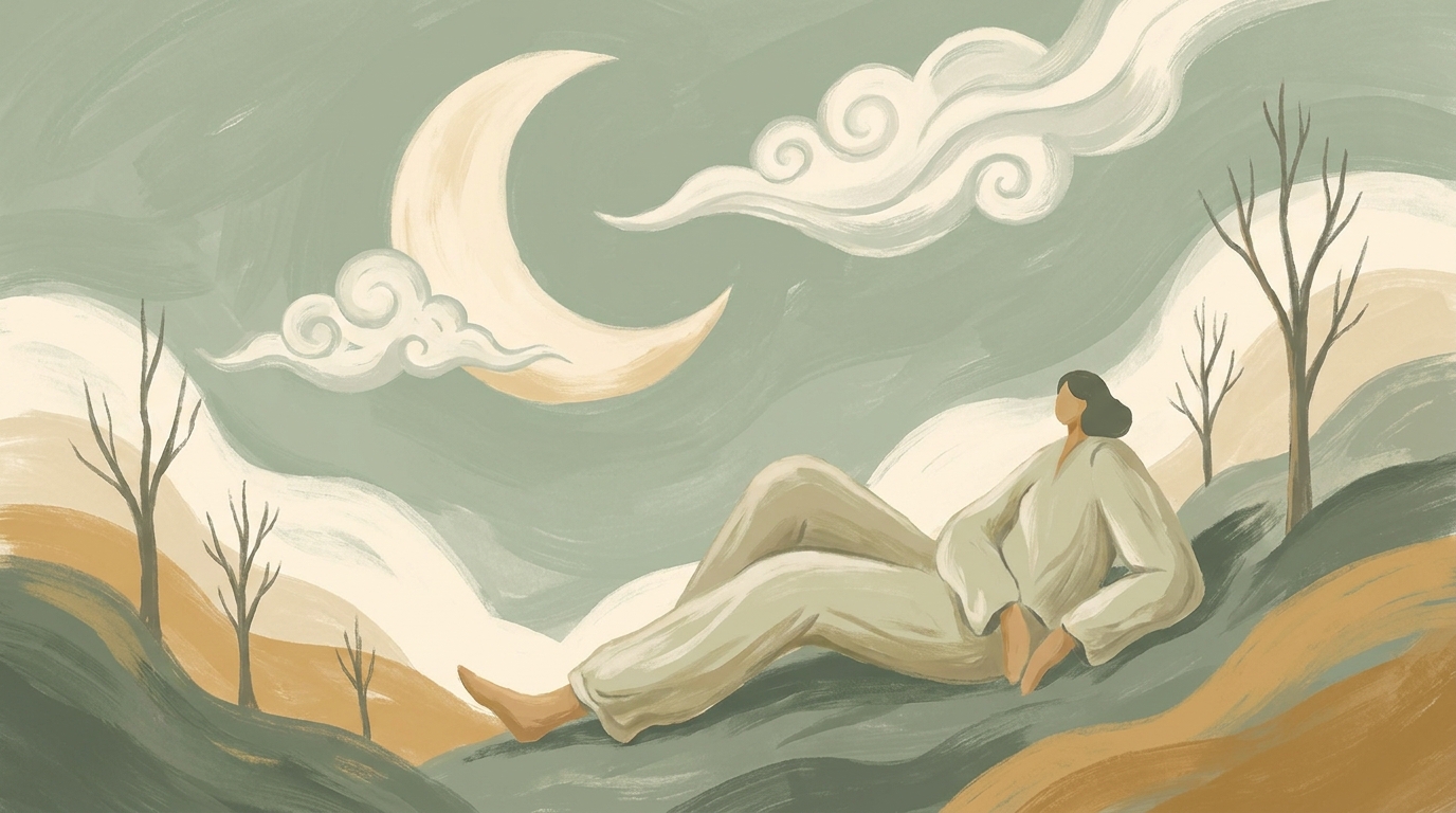 How to Stop Your Brain From Spinning When You Lie Down
